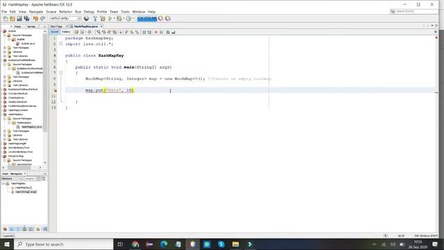 HashMap | Check whether given key is present or not in HashMap |Data Structures and Algorithms| Jav смотреть онлайн