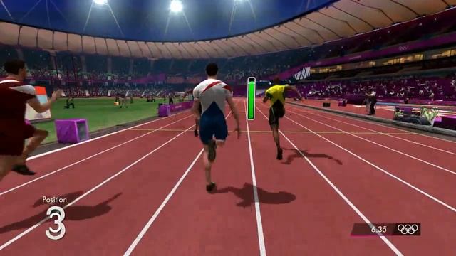 [London 2012 - The Official Video Game of the Olympic Games] Men's 100m смотреть онлайн