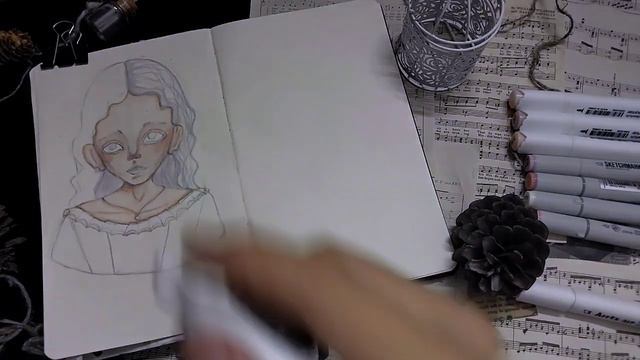 КАК РИСОВАТЬ ЛУЧШЕ? рисую портрет (не опять, а снова) смотреть онлайн