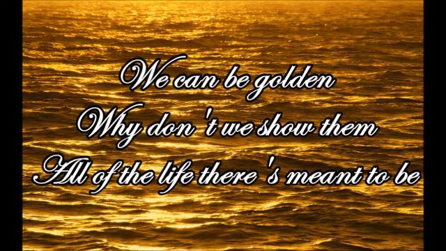 Brandon Beal ft. Lukas Graham - Golden lyrics video смотреть онлайн