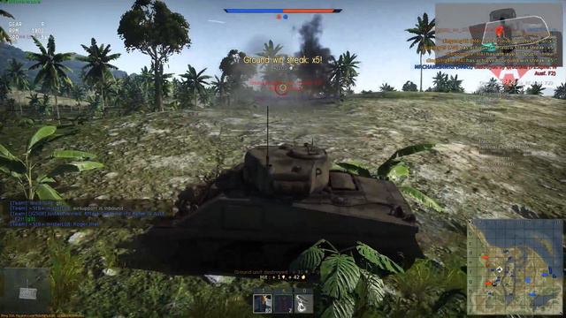 M4 Sherman - War Thunder смотреть онлайн