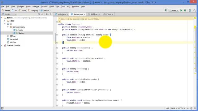Java : สาธิตการสร้างFile Reader สำหรับข้อมูลที่มีลักษณะเป็น CSV 2 column смотреть онлайн