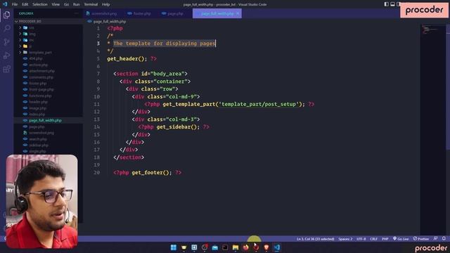 Page Template | WordPress Theme Development Tutorial Bangla | Part 38 смотреть онлайн