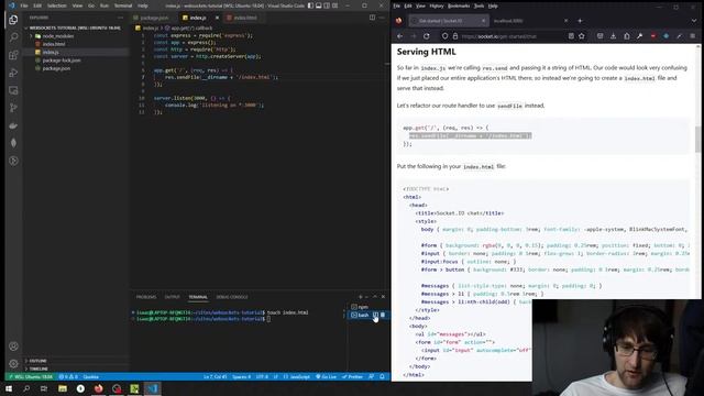 Relearning Websockets смотреть онлайн