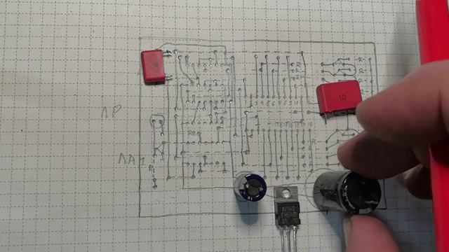 Двух сторонний монтаж на одной стороне печатной платы, или программируемые бегущие огни. смотреть онлайн