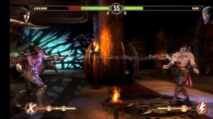Mortal Kombat 9 лестница играю за лю кана