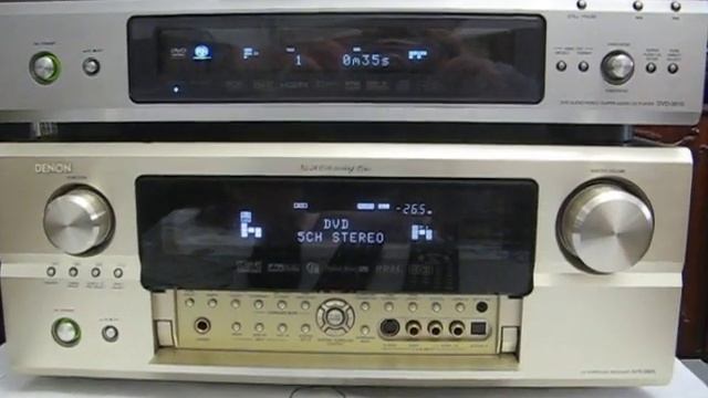 DENON LINK SACD DVD-3910 AVR-3805 only with a patch cord digital utp :) смотреть онлайн