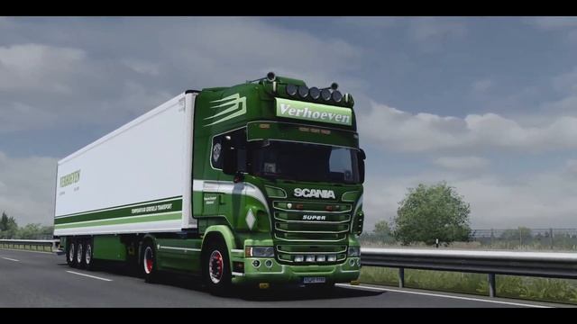 ETS2 - Skin Verhoeven for Scania RJL & Scania NG Eugene смотреть онлайн