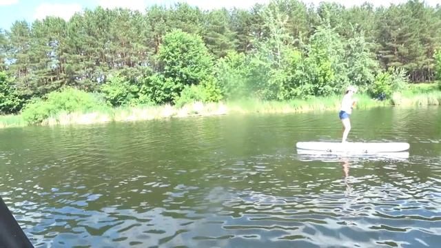Катание на sup досках в Заозёрье смотреть онлайн