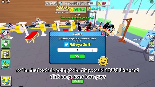 GYM TYCOON CODES! CARS UPDATE (All New Secret Op Roblox Gym Tycoon Codes!) смотреть онлайн