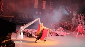 Финал первого действия балета "Бахчисарайский фонтан" в Мариинском театре