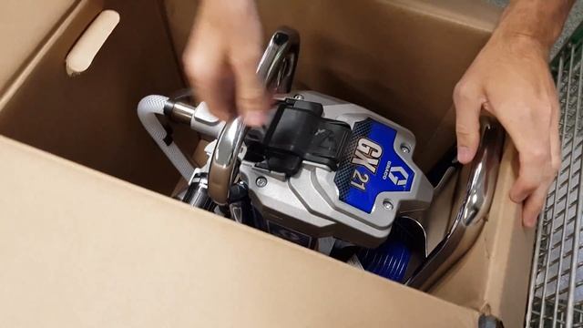 Graco GX 21 Купил машинку для покраски. смотреть онлайн