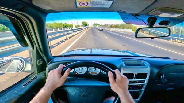 Tagaz TAGER / Ssangyong Korando II top speed Tagaz тест драйв от первого лица