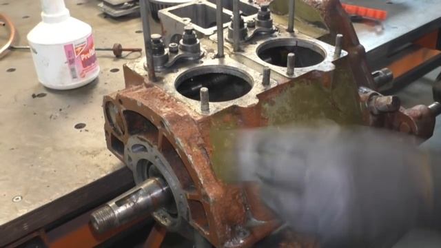 Оживление и модернизация старого двигателя УД-2. Двигатель для минитрактора. смотреть онлайн