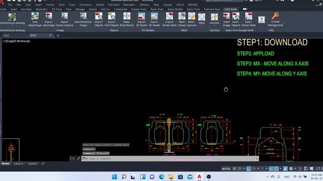 AUTOLISP - MOVE ON X AXIS OR Y AXIS FOR AUTOCAD смотреть онлайн