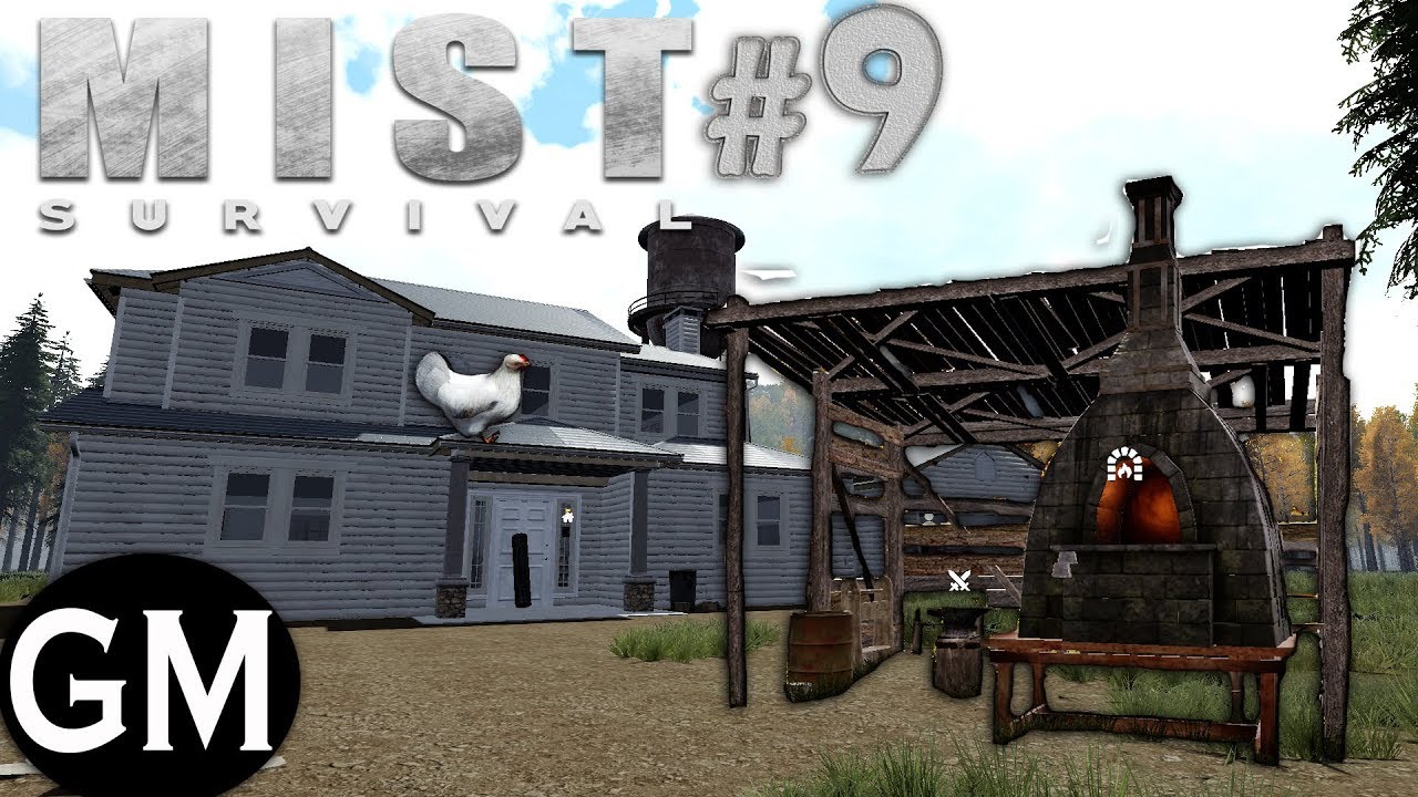 MIST SURVIVAL Получил люлей в мотеле и построил кузницу) #9 (прохождение Мист Сурвайвал) смотреть онлайн