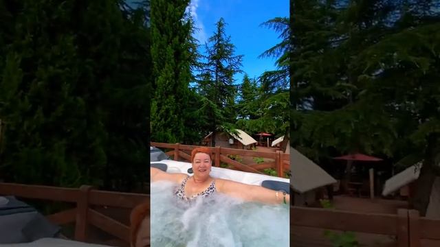 Отдых в Крыму! Джакузи под открытым небом! #shorts смотреть онлайн