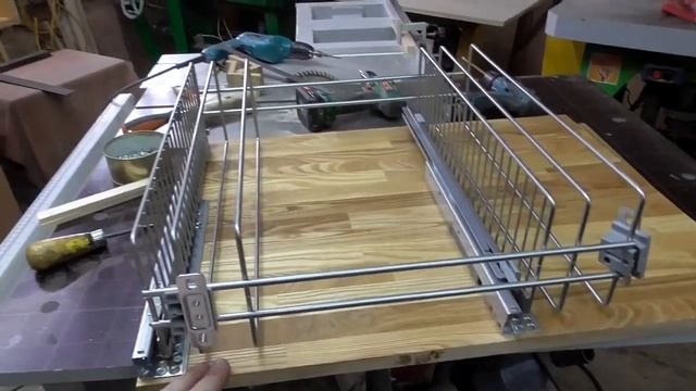 Кухонный гарнитур из дерева - №1 Делаю нижние модули. смотреть онлайн