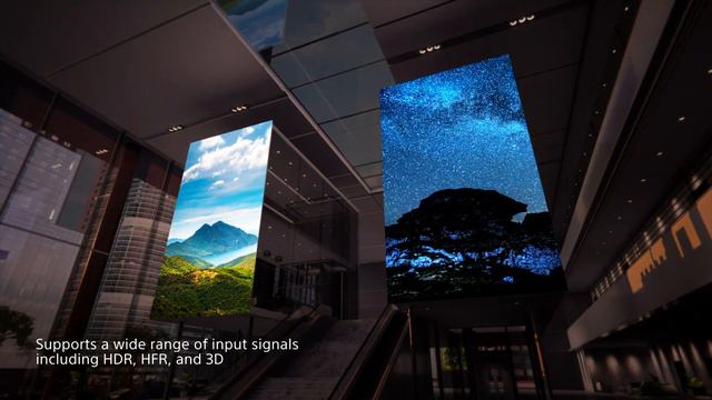 Sony's new “Crystal LED” modular direct view display systems смотреть онлайн