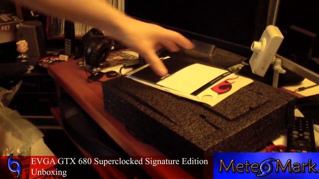 EVGA GeForce GTX 680 SC Signature Edition Unboxing смотреть онлайн