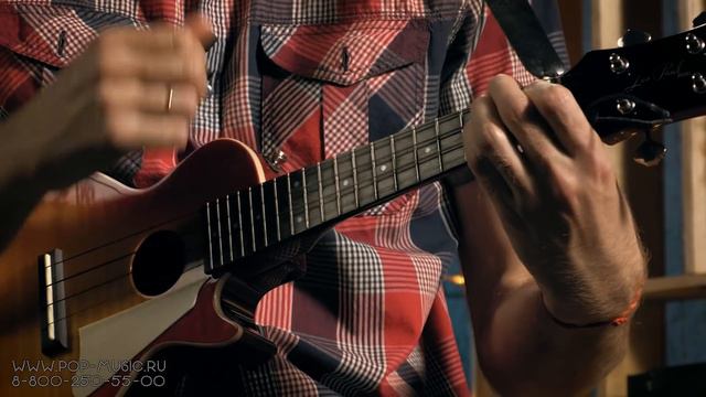 Epiphone LesPaul Ukulele Электроакустическое укулеле