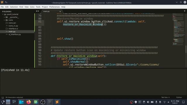#12 Desktop App To Monitor All System Information | Python | PYQT | PYSIDE2/6 | PSUTIL Modern GUI U смотреть онлайн