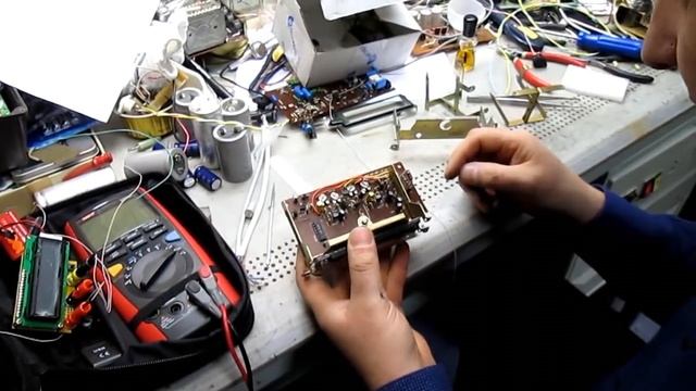 05_Проект Установка индикатора в радиотехнику, часть 1 смотреть онлайн