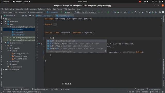 ANDROID - FRAGMENT NAVIGATION TUTORIAL IN JAVA смотреть онлайн