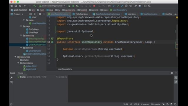Spring boot. Быстрый старт веб-разработки на Java. Часть 2 смотреть онлайн