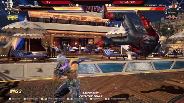 Tekken 8 ▰ TY (Bryan Fury) Vs BeFamous (Jin Kazama) ▰ Ranked Matches смотреть онлайн