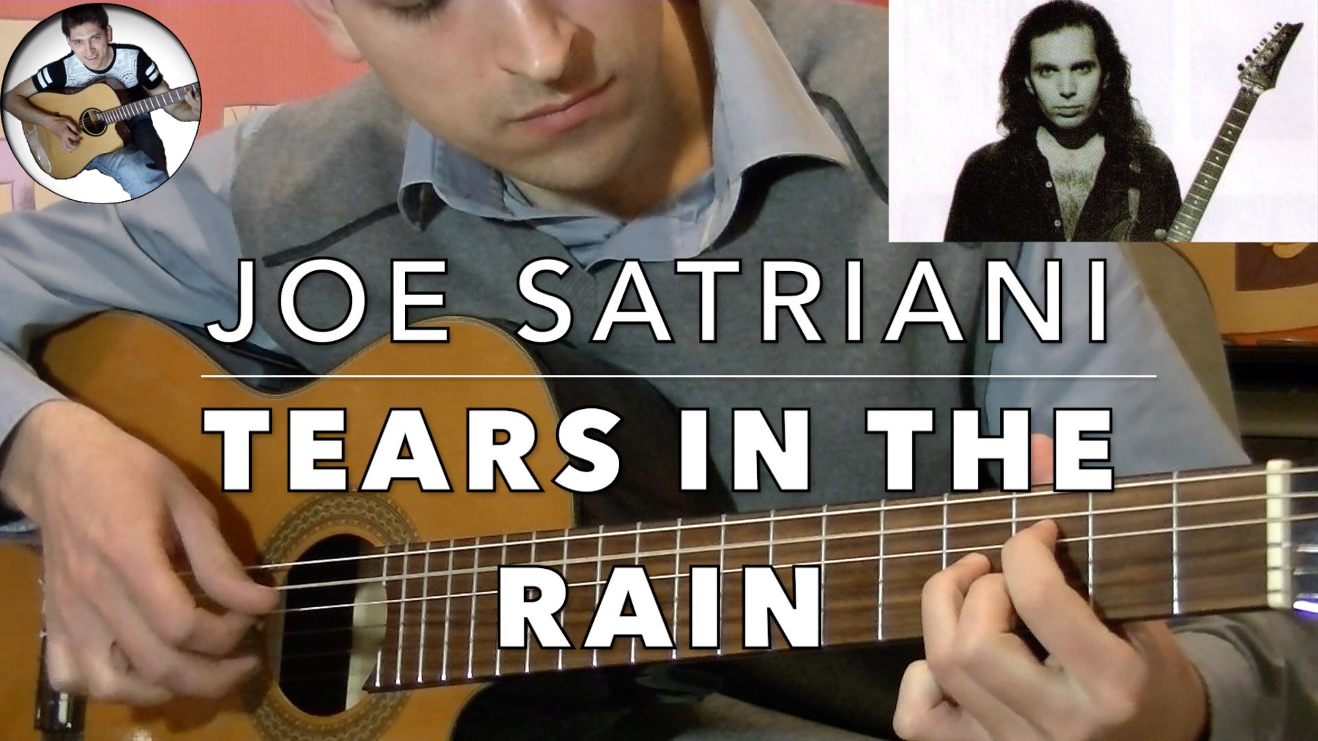 Joe Satriani - Tears In The Rain [Classical Guitar Cover] смотреть онлайн