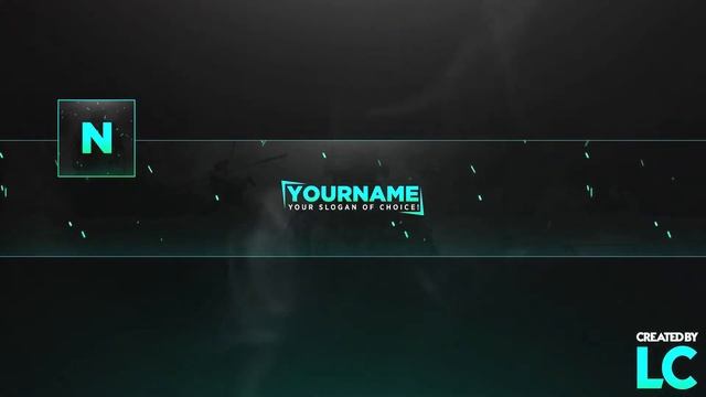 Free GAMING Banner | Light Blue Simple Banner! смотреть онлайн