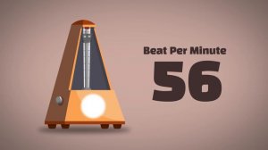 56 BPM Metronome [1Hour]