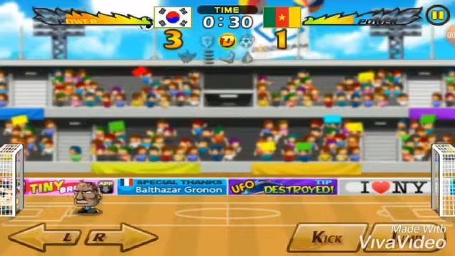Прохождение игры Head Soccer #2 и снова победа смотреть онлайн