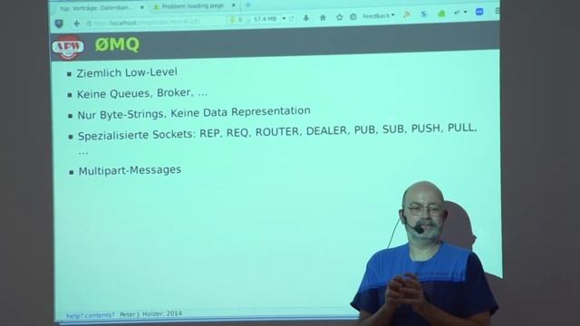 Peter Holzer - Datenbankzugriffe parallelisieren mit ØMQ, APW2014 2014-10-10 смотреть онлайн