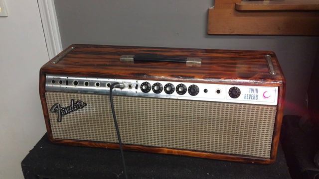 Fender Twin Reverb Modded Silverface Guitar Amplifier Head Serviced & Ready смотреть онлайн