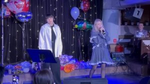 Диана Анкудинова и Саша Капустина. Выступление в клубе «Гнездо глухаря» 2023г.
