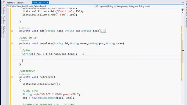 C# ListView Access DataBase - SAVE ,RETRIEVE, UPDATE,CLEAR смотреть онлайн