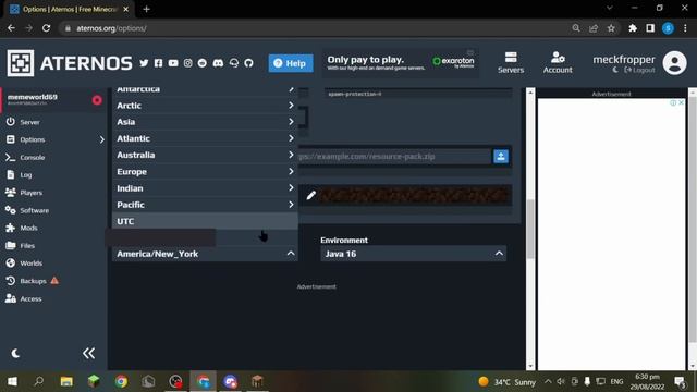 How to fix lag on aternos servers! (No Mods) смотреть онлайн