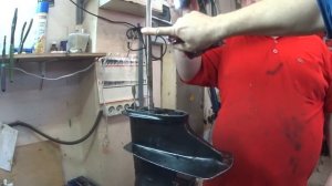 Лодочный мотор Suzuki DT 15. Доламываем поломаное...