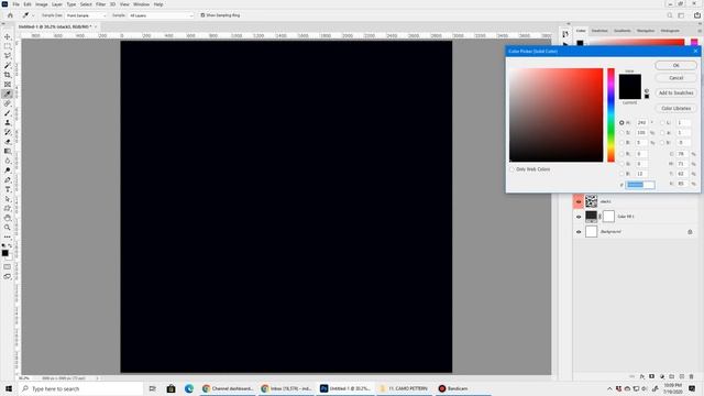 How to Create a Camouflage Pattern in Photoshop смотреть онлайн
