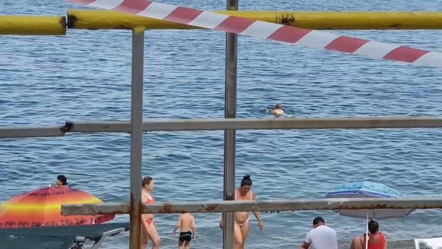 Партенит. Городской пляж ? Ремонт окончен??? 30.06.2021 смотреть онлайн