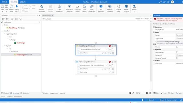 Write Range in UiPath | Excel automation | UiPath смотреть онлайн