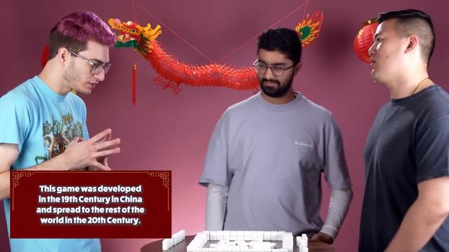 We Play Traditional Chinese Games! (Mahjong, Jianzi, Diabolo) Chinese New Year Special! смотреть онлайн