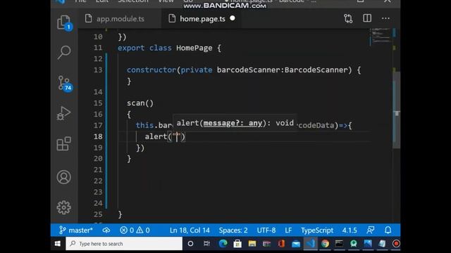 barcode scanning in ionic capacitor app смотреть онлайн
