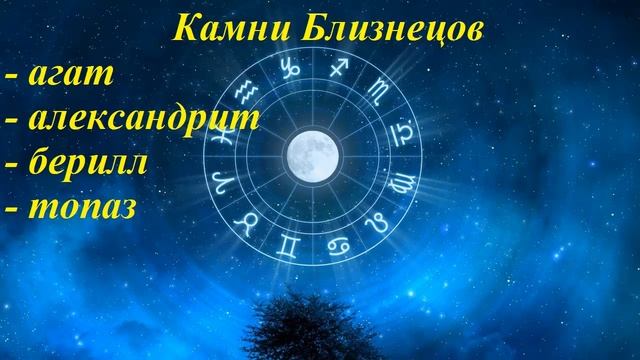 Камни по знакам зодиака. Знак Близнецы смотреть онлайн