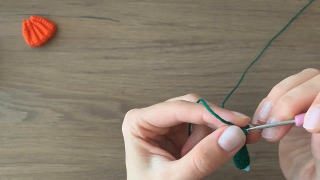 Мастер класс: Брошка тыква крючком Halloween pumpkin brooch tutorial смотреть онлайн