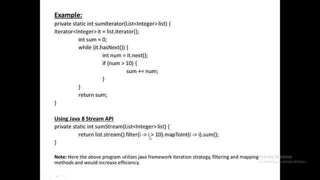Java 12 Stream API in Java 8 смотреть онлайн