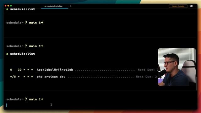 Schedule:list dá a Expressão CRON , o comando PHP Artisan e muito mais смотреть онлайн