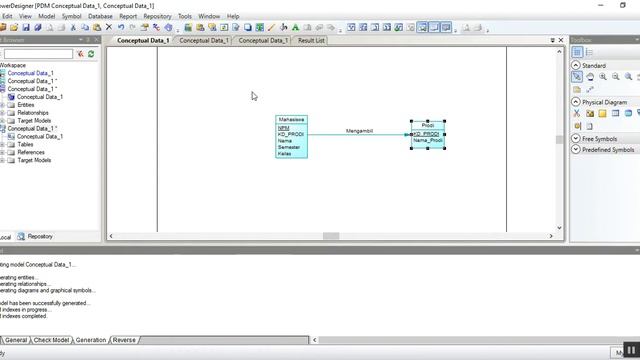 SBD Model ke SQL смотреть онлайн